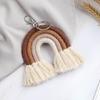 Fashionable Key Accessory Keychain Stylish Bag Ornament Cotton Texture Suitable for Key Bags and Backpack Decorating