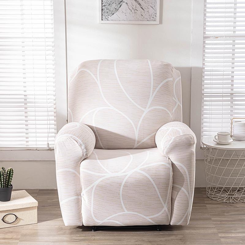 1/2/3 Seater Recliner Sofa Cover Elastic Jacquard Armchair Chair Cover for Living Room Cheap Relax Slipcover Protector