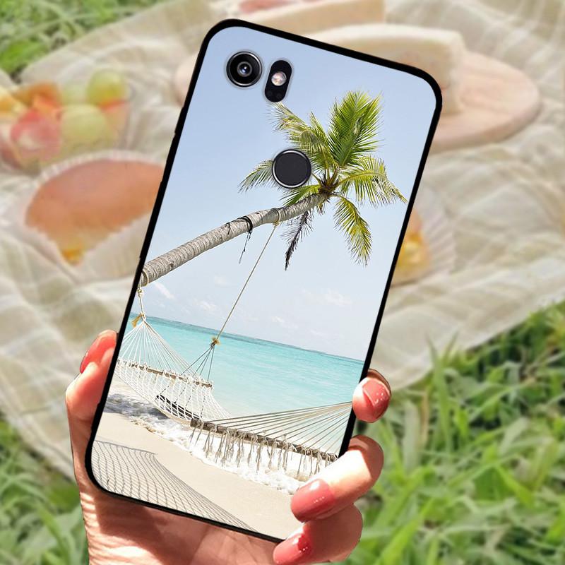 Pro Google Pixel 2 XL Pouzdro Mramorové Nárazuvzdorné Měkký silikon TPU Zadní kryt Pouzdro Pro Google Pixel2 Pixel 2 XL 2X Pouzdra na telefon Roztomilé
