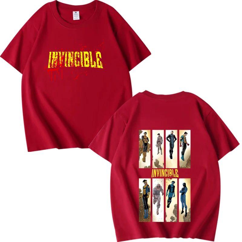 High Street Tops Invincible Mark Grayson Graphic Tshirts New Summer Print Clothing Casual Loose Round Neck Short Sleeved Unisex