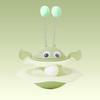 Pipi Tao Original Bee Roly-Poly Cat Teaser Toy with Stick