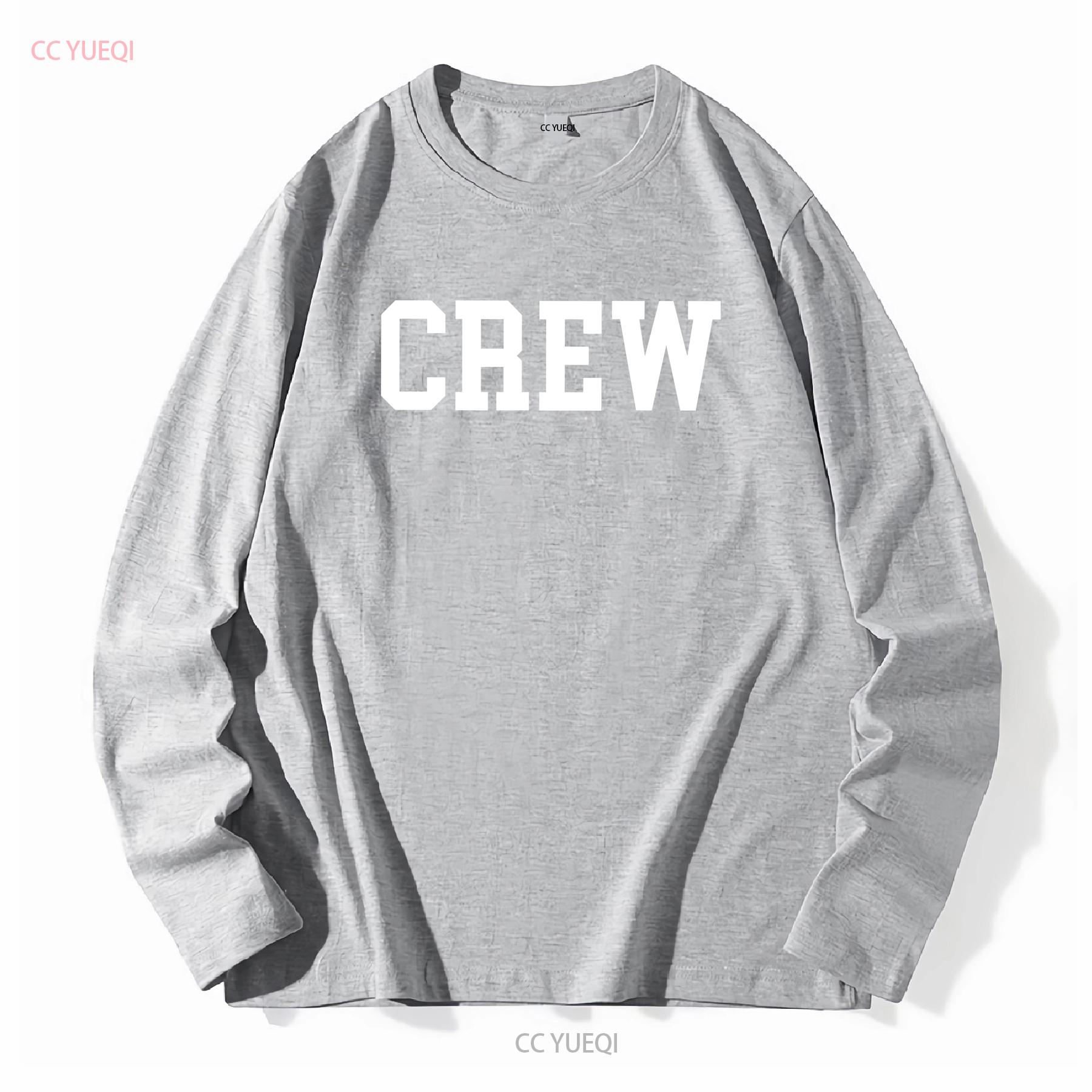 

Crew T shirt Stage Staff Management Roadies Sound Workwear Uniform Top vintage Washed Soft Comfortable graphic Versatile homme L
