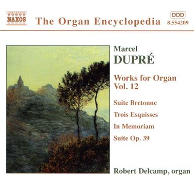 CD DUPRE; DELCAMP - Works for Organ 12: Ste Bretonne / 8554209 Naxos 2001 Japan ObiClassical Used