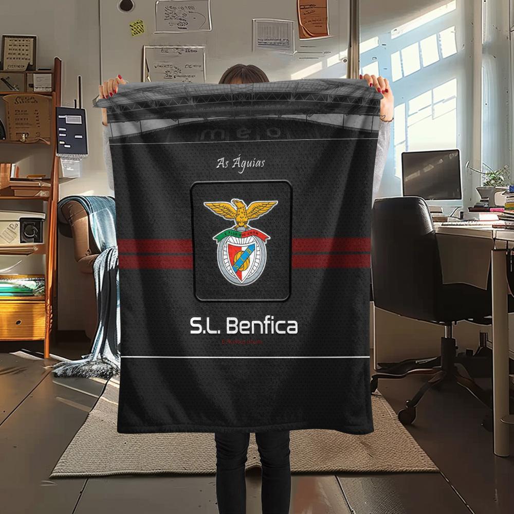 SL Benfica Flanelldecke, Hohe Qualität, Bequem für alle Jahreszeiten, Heimdekoration, Wärme und Komfort