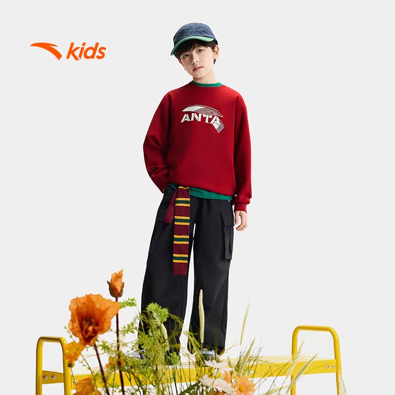 Anta Kids Unisex Pullover Sweatshirt A72615701