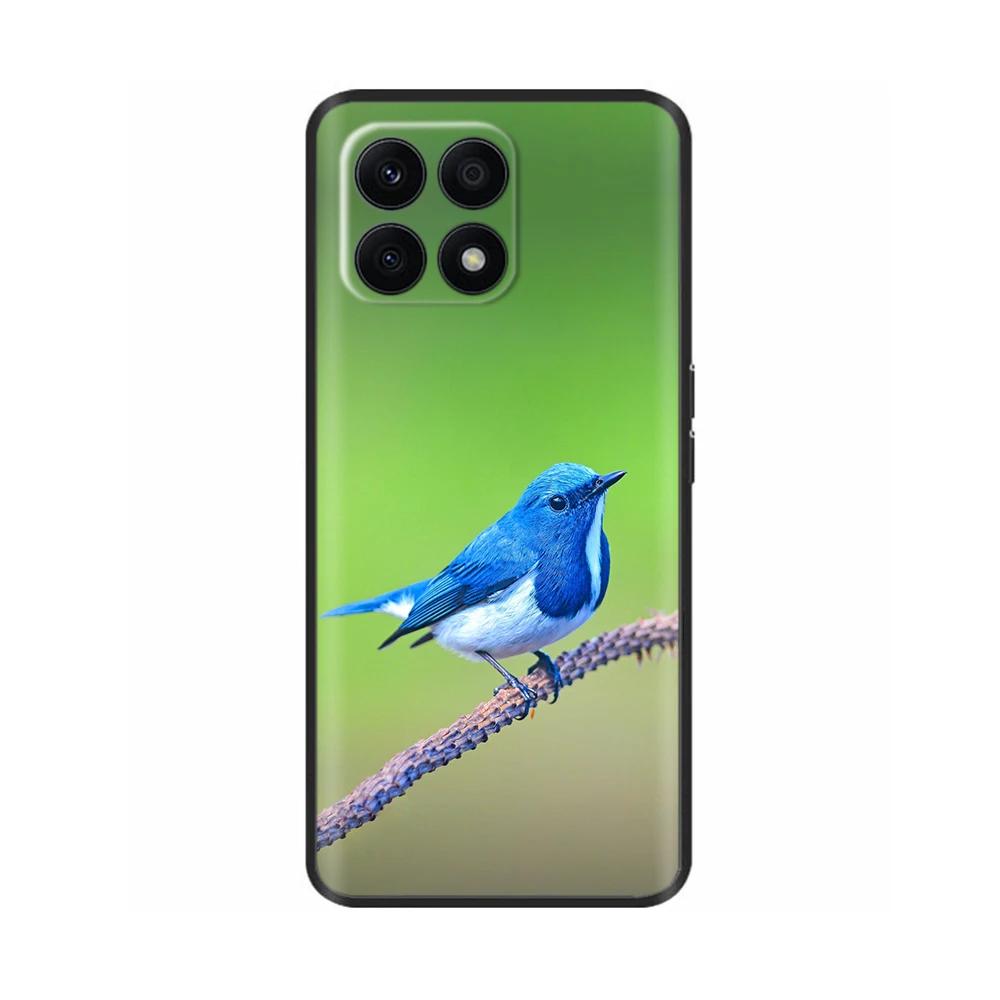 Für Huawei Honor X8A Hülle Mode Blume Weiches TPU Silikon Handyhülle Für Honor X8A HonorX8A Funda Stoßfeste Rückabdeckung Coque