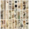 30PCS Vintage Style Bookmarks Students Decorating Notebook Exquisite Creative Pages Cards Book Marking With Creative Gifts Cards