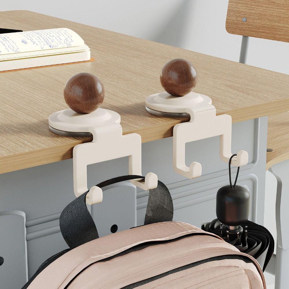 Removable Table Hook Punch-free Handbag Holders Side Hanging Hanging Bag Hook  Student Desk
