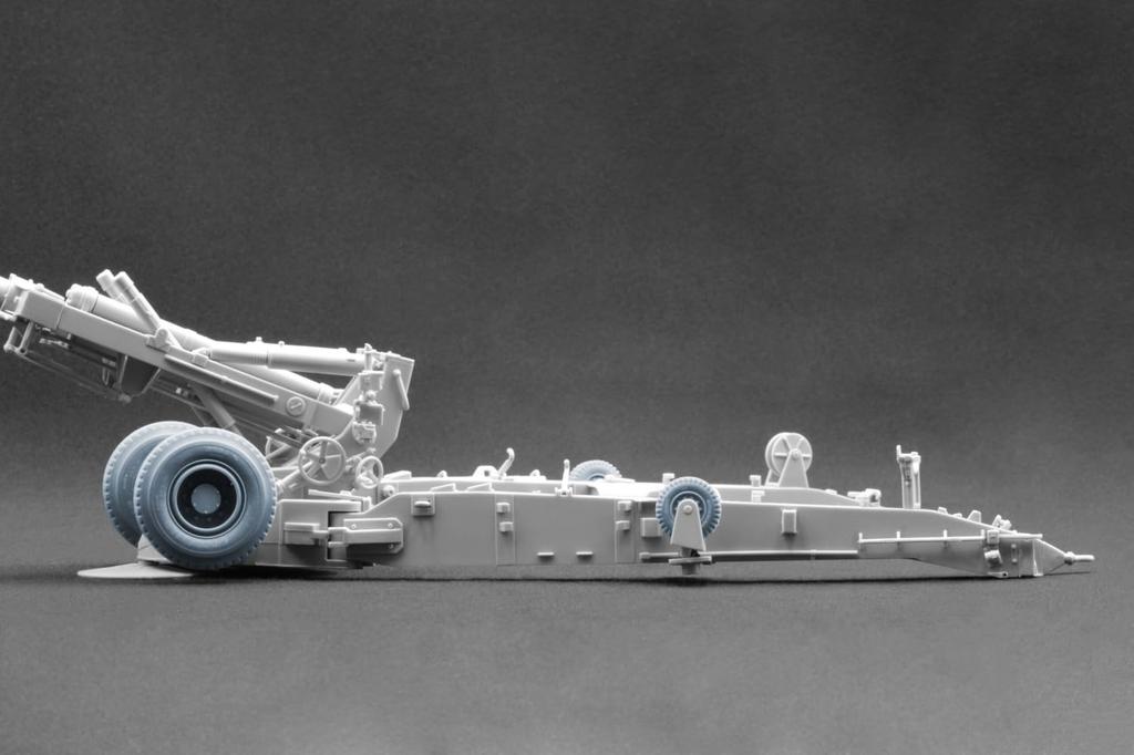 M198 155mm Howitzer Wheel Set X 1 Set Each Plastic Model Parts SCXWM35038C Scale-X 1/35 (Unloaded, Self-Weight Deformed) (For Trumpeter) (Cannon)
