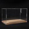 Acrylic Display Case Car Model Box Protection with Base Clear Collection Stand