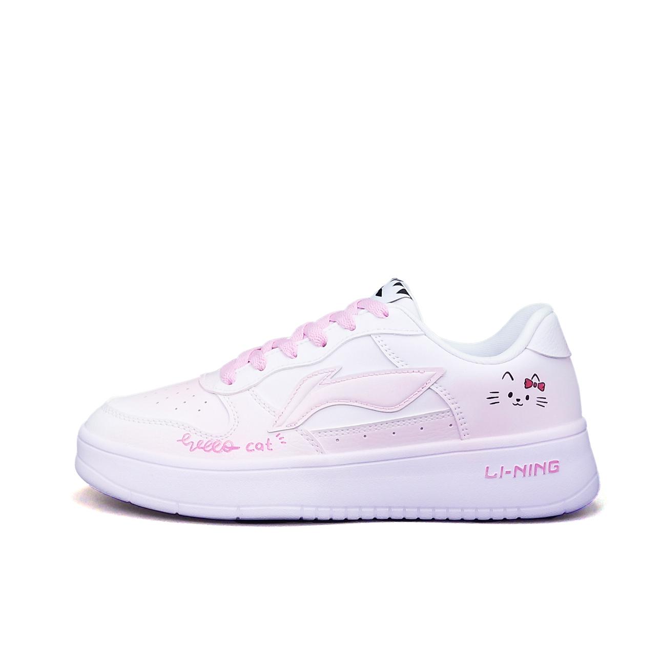 

Li Ning Плавающая лодка Розовый котенок Синтетическая кожа Баланс Легкие Дышащие Низкие Скейтборд Обувь Женские AGCS419-1(team1782-) 35.5