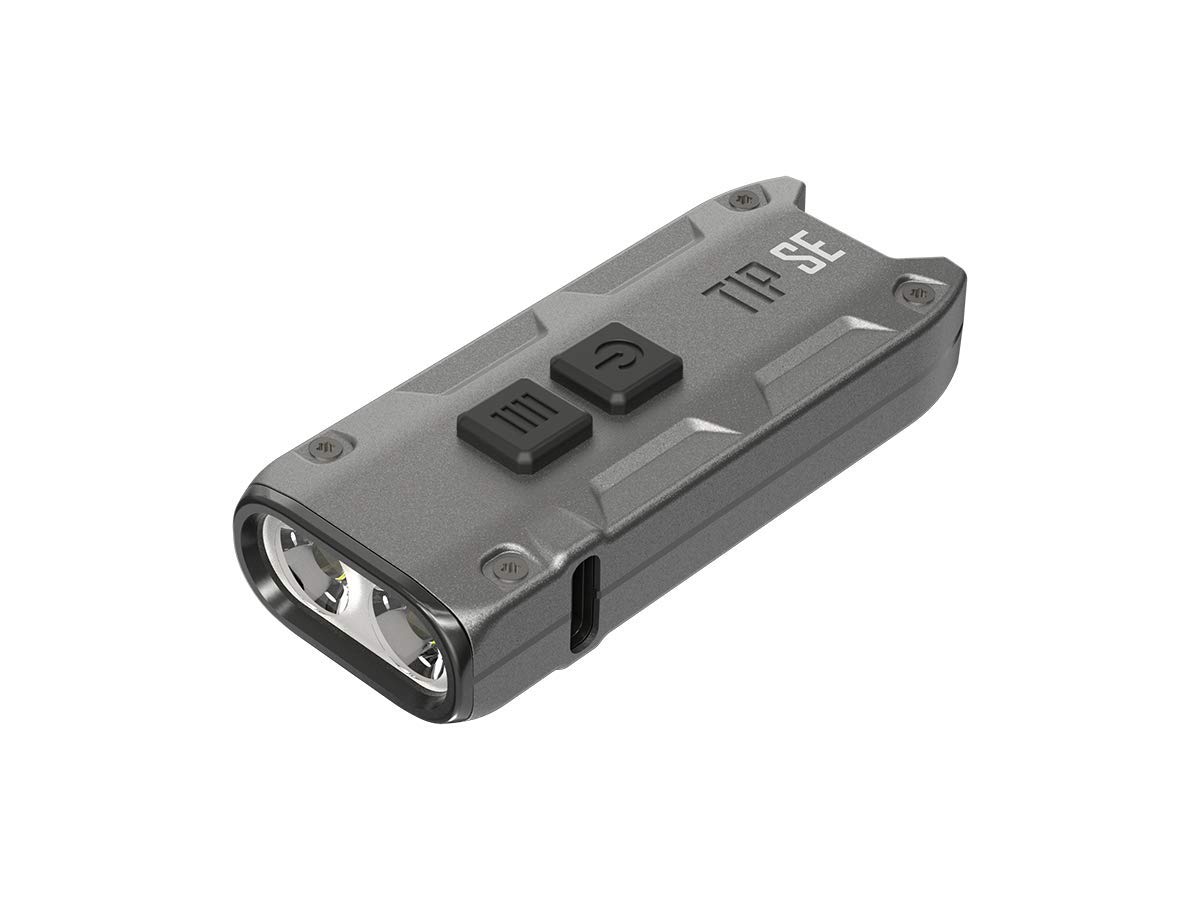 

NITECORE TIP SE Key 700 with Two OSRAM P8 LEDs Light, Lumens, (Gray)