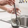 Silicone Cup Brush Long Handle Glass Cleaner for Kitchen Wine Bottle Scrubber Cleaning Tool