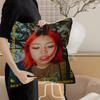 Singer B-Beabadoobee Pillow Covers Cartoon Sofa Decorative Home Double-sided Printing Short Plush Cute Cushion Cover