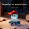 Octopus Night Light: High-End Bedside Tap Light for Boys – Stress Relief Small Ornament Gift