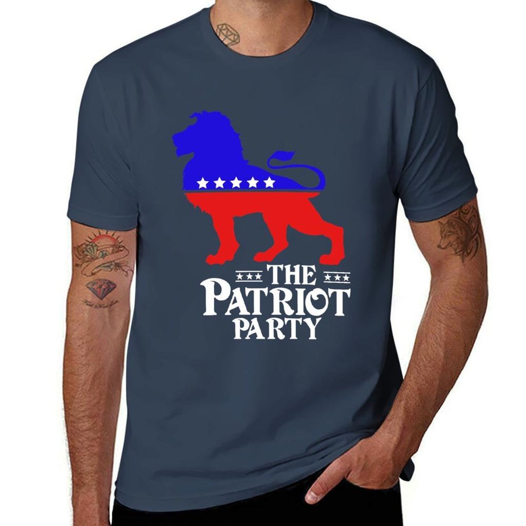 The Patriot Party TShirt Big and Tall Gym TShirt