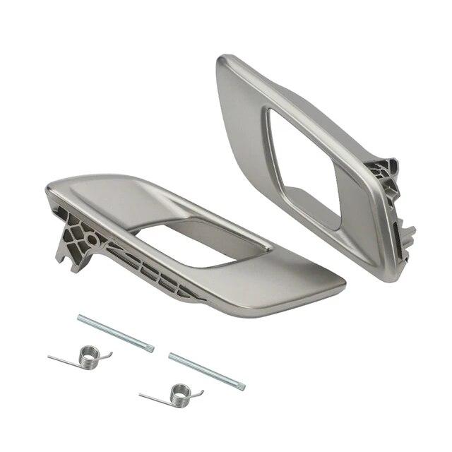 Car Door Inner Handle Silver and Chrome For Ford Pickup Ranger Mazda Bt50 2012- Everest 2015- Car Interior Accessories