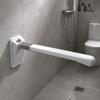 Folding Bathroom Grab Bar Non-Slip Toilet Support Rail Flip Up Grab Bar Heavy Duty Stainless Steel Support Rail Rust Resistant
