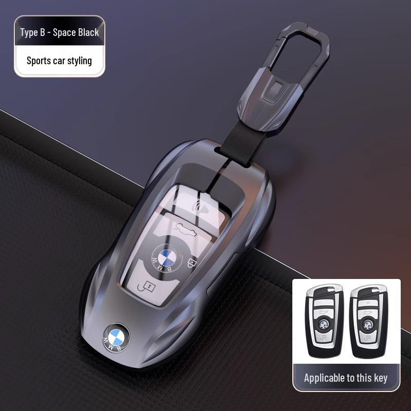 BMW Schlüsselhülle: Passt für 26 Modelle, darunter 5er, X5, X1, 525, X3, X7 und 3er.