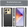 Etui na Infinix Note 40 Dla Infinix Note 40 4G Pokrowiec 6,78 cala Włókno Węglowe Wstrząsoodporny Silikonowy Bumper Dla Infinix Note 40