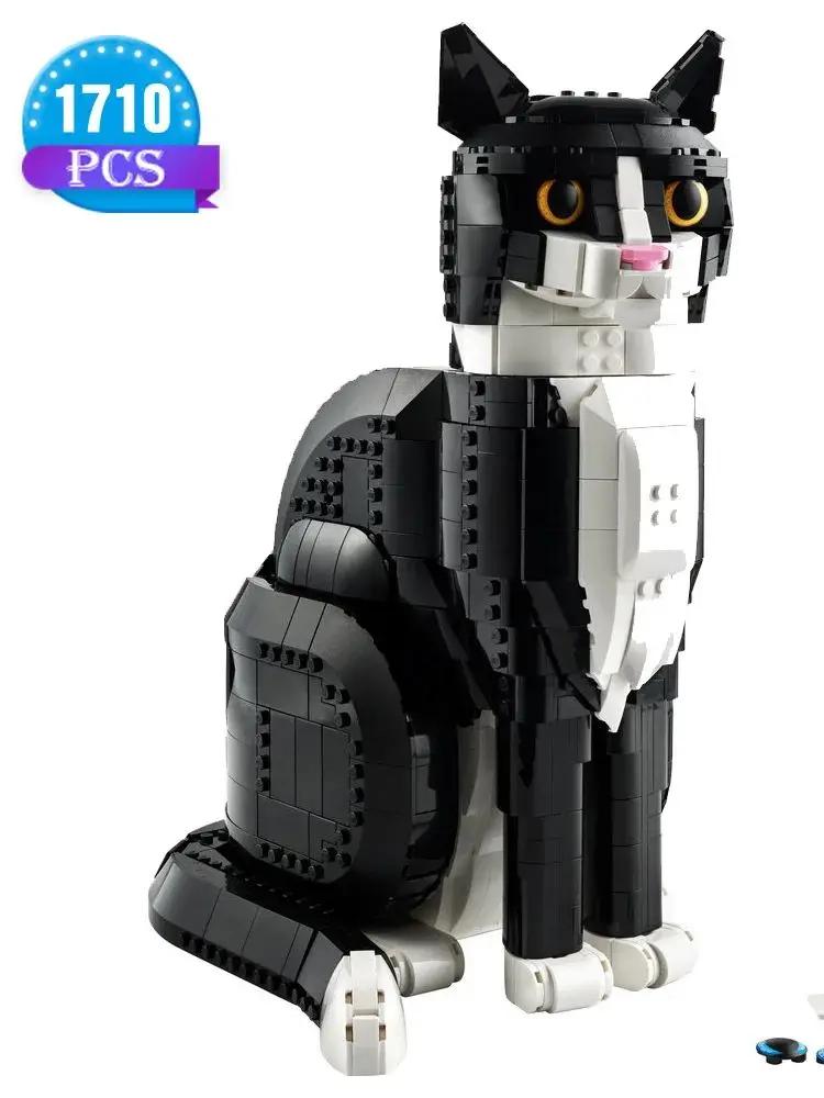 

Идеи Набор строительных блоков Домашний декор Подарок с кошкой для любителей животных Подарки с кошкой, Коллекционная модель Творческое занятие для взрослых