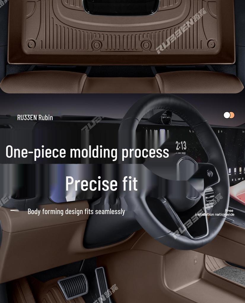 AITO M7 TPE Floor Mats for 26 Models with Starry Sky Design (Five-Seater Full Coverage)