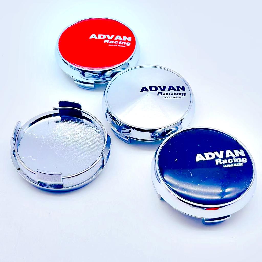 4PCS/Lot High Quality 65MM Car Wheel Center Hub Caps for ADVAN Racing WHEEL Emblem Logo Car Styling Accessories