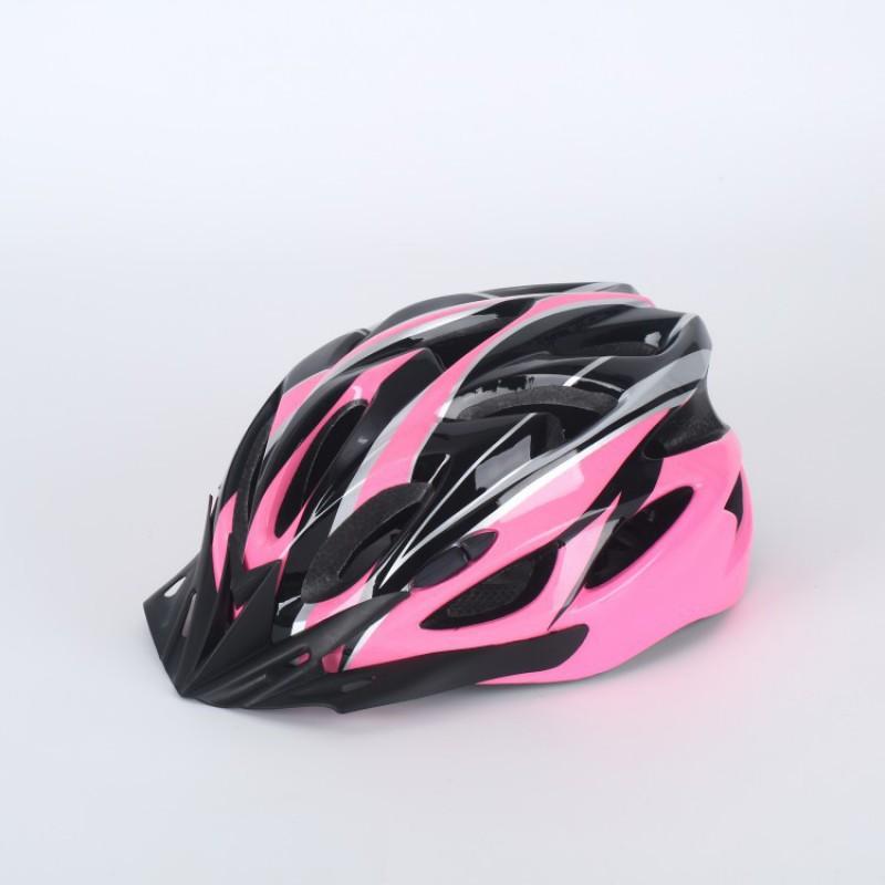One-Piece Cycling Helmet Road Mountain Bikes Unisex Adult Safety Gear PCEPS Construction
