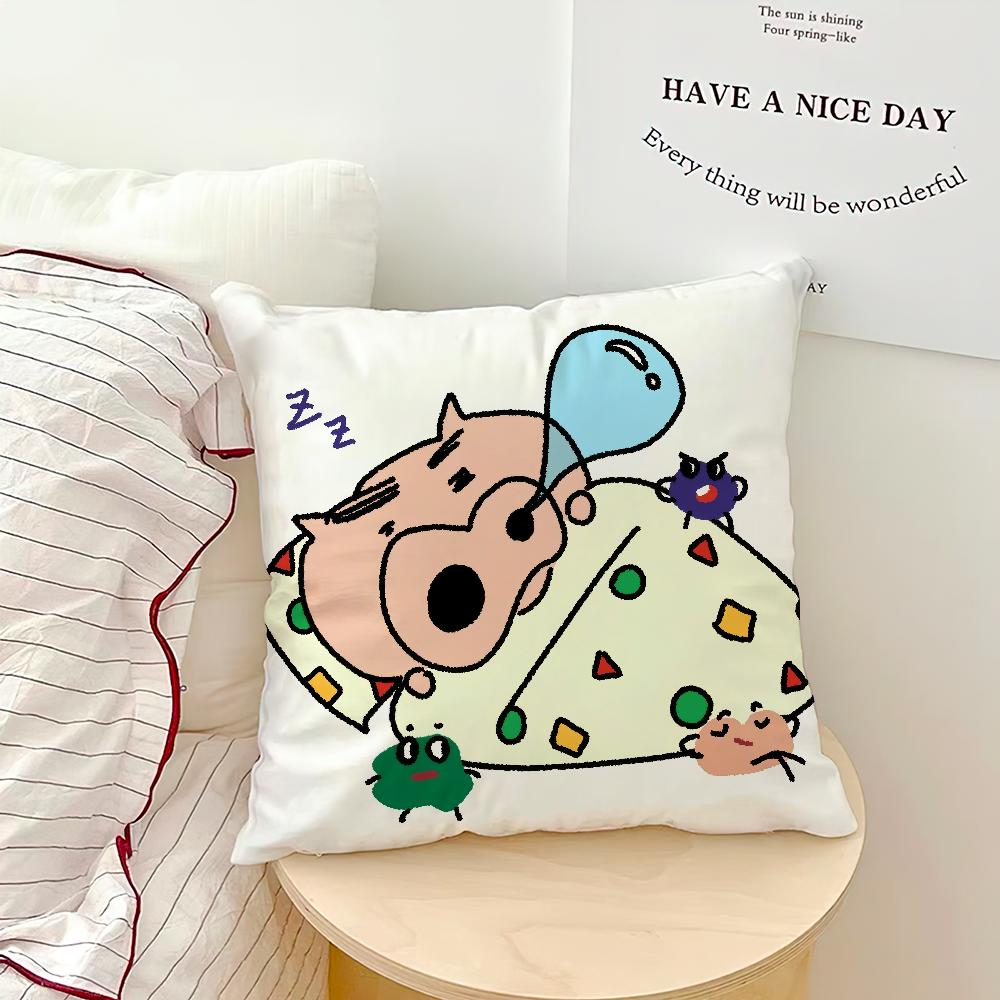 Art Cute Funny b-Buriburizaemon Cushion Cover Comfortable Soft Pillow Case for Sofa Living Room Home Decor Protective Covers