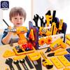 Children's Tool Toys Repair Kit Kids Toy Pretend Play Screw Plastic Toolbox Game Montessori Educational Toys Children Gift