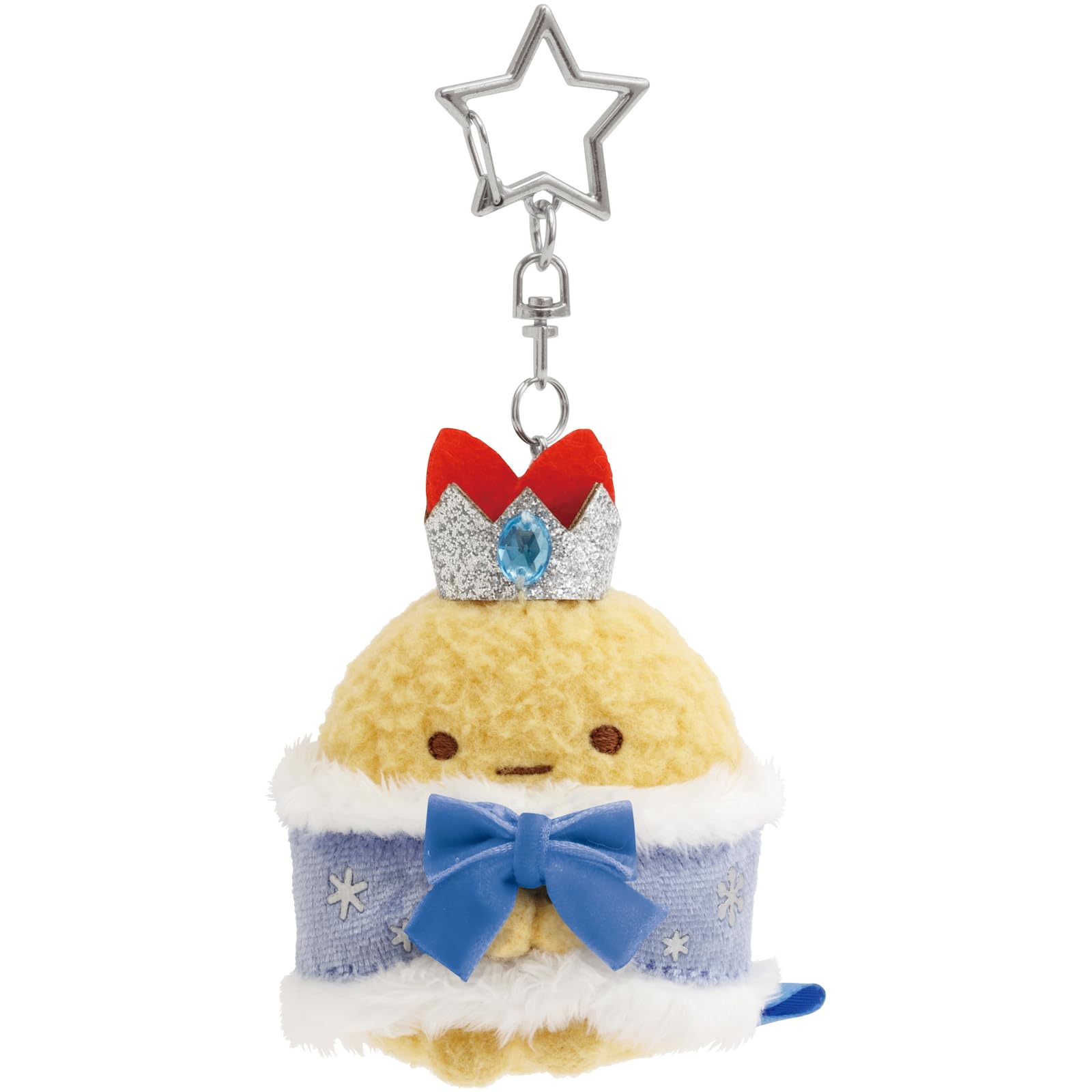 

Подвесная плюшевая игрушка San-X Sumikkogurashi, Хвост жареной креветки, MV39501, В65 x Ш50 x Г45мм