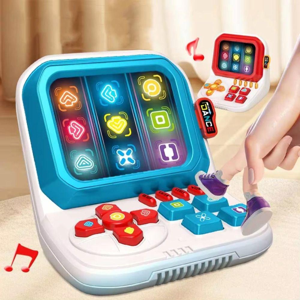 

Educational Finger Dancing Game Machine With Light Finger Arcade Game Children s Puzzle червоний