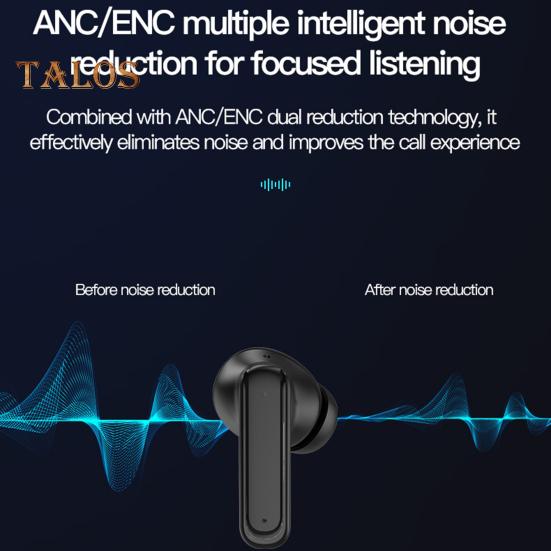 תרגום שפה אוזניות בקרת מגע תואמות בלוטות' 144 שפות מסך מגע LCD תוך אוזן בזמן אמת מתרגם