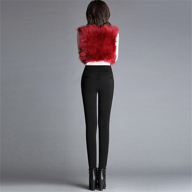 Winter Pants Slim Plus Velvet Fashion LeisureHight Waist Leggings Women Comfortable Stretch Keep Warm Casual Warm Leggings Women