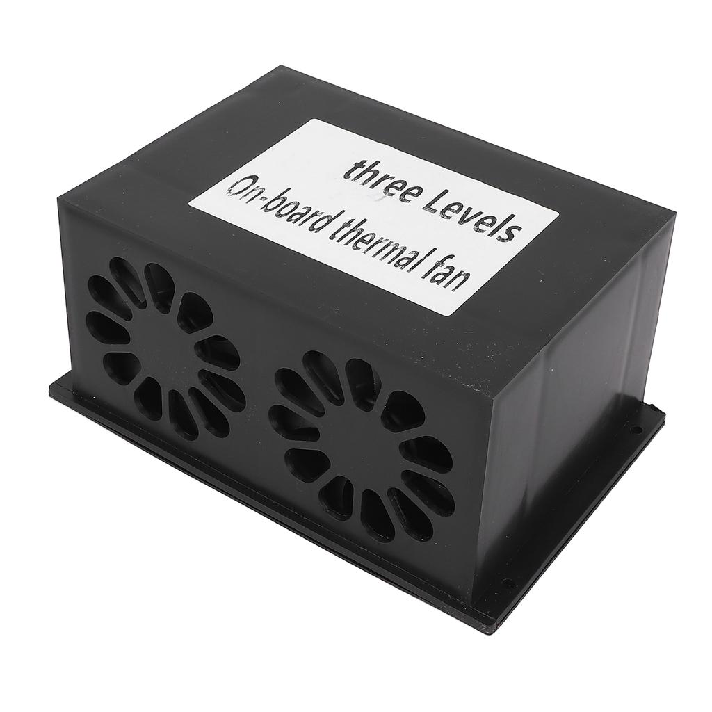 Electronic Auto Fan Heater 600W DC24V 3 Holes 2 Temperature Control Quiet Fast Heating Defrosting