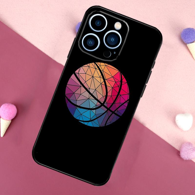 Basketball Ball Case For iPhone 16 15 Pro Max 11 12 13 Mini 14 15 Pro Max 15 Plus XR 16e Phone Back Cover