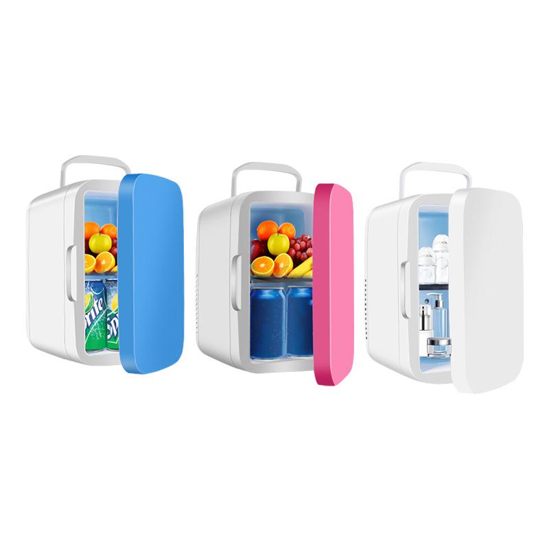 Portable 8L Mini Car and Home Refrigerator, Dual 12V, Cold/Warm, for Travel