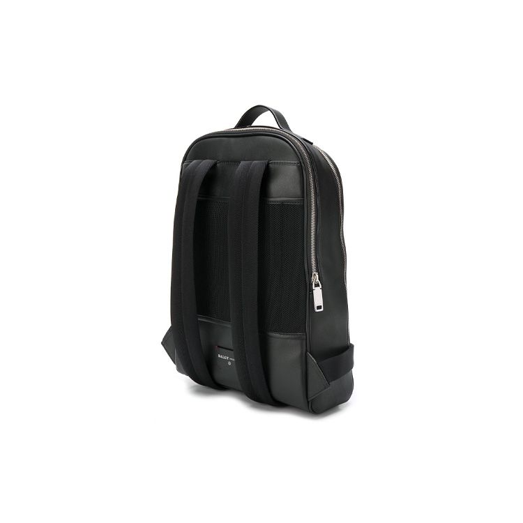 Bally Hassel Red And White Striped Business Zipper Laptop Backpack Men Backpack Black 6231723