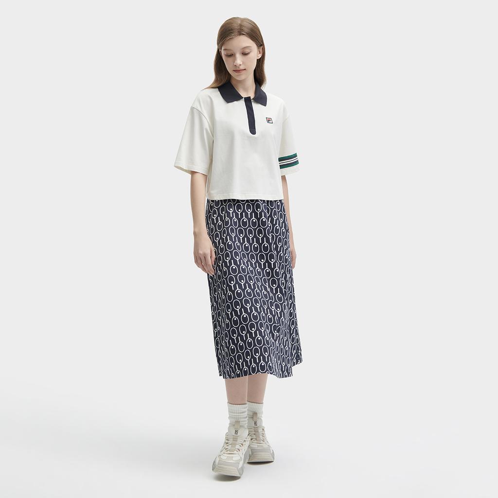 New FILA T Shirt Women's Porcelain White F11W349101F-IV