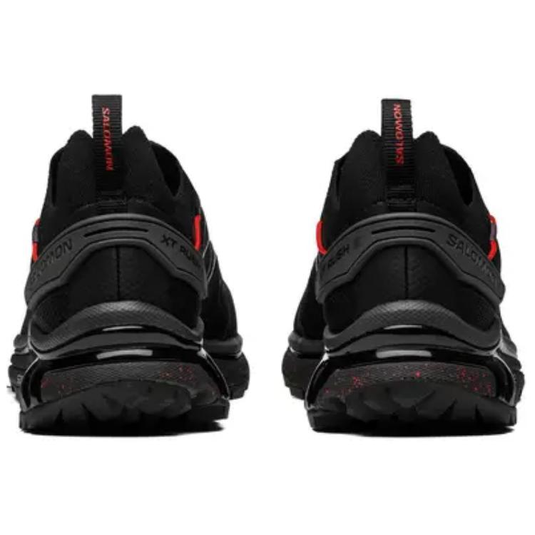 SALOMON XT-Rush 2 Black Fiery Red Men Sneakers Magnet L47137100