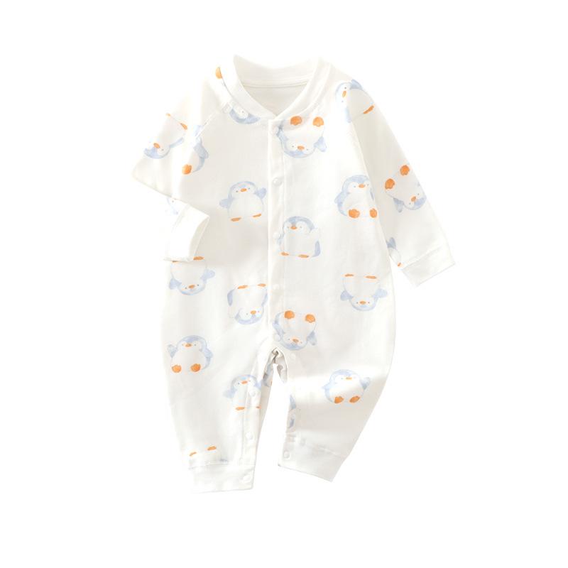 Baby-Strampler aus reiner Baumwolle Klasse A Neugeborenen-Onesie Schlafanzug