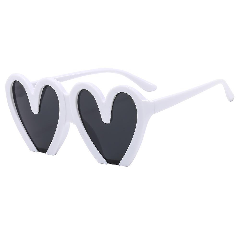 

JYL TS Heart Shaped Sunglasses Colorful Fashion UV Protection For Women NH1319 A-171 китай храм на зуя