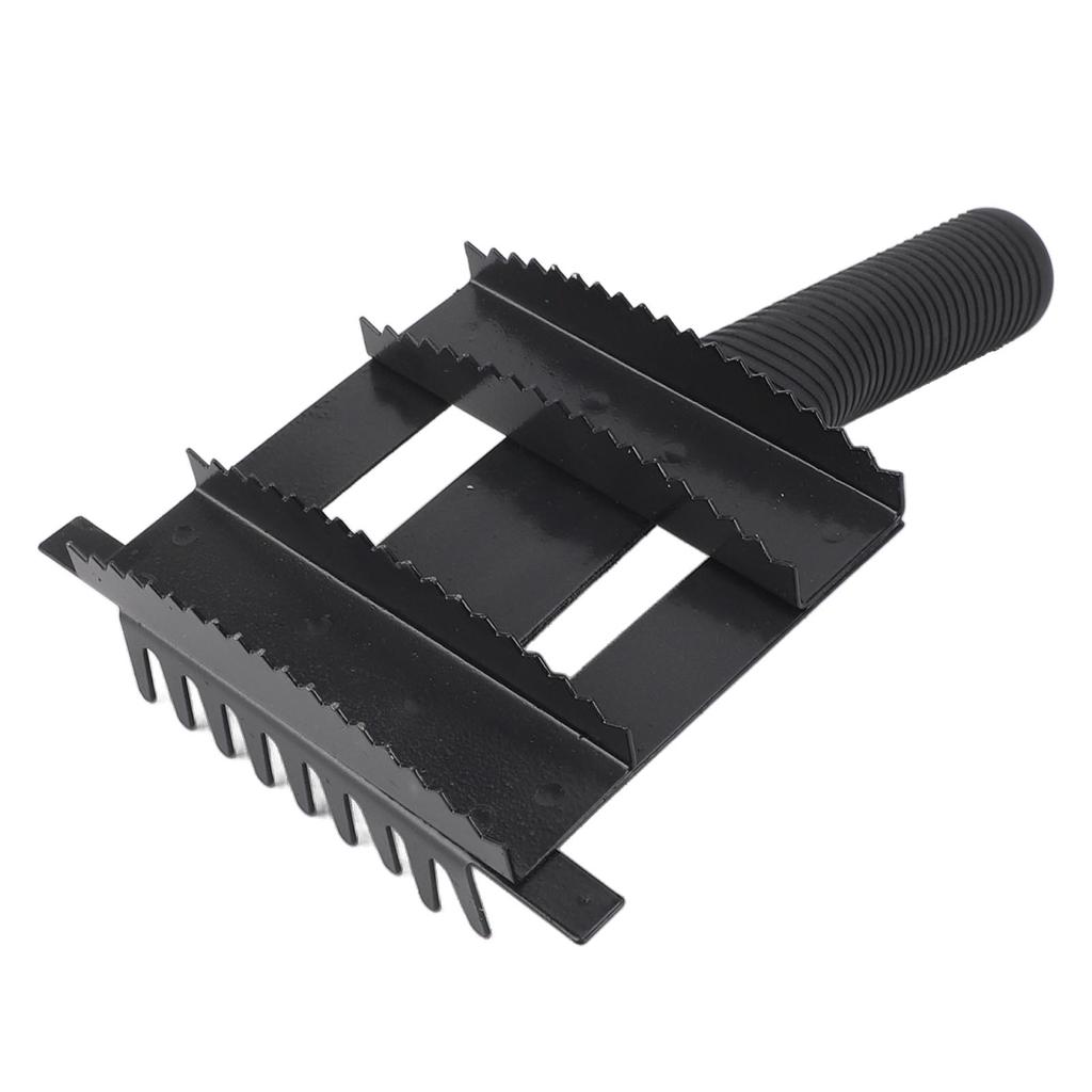 Livestock Shedding Comb ABS Iron Cattle Grooming Comb Cow Cattle Hair Brush Tool for Horse Sheep
