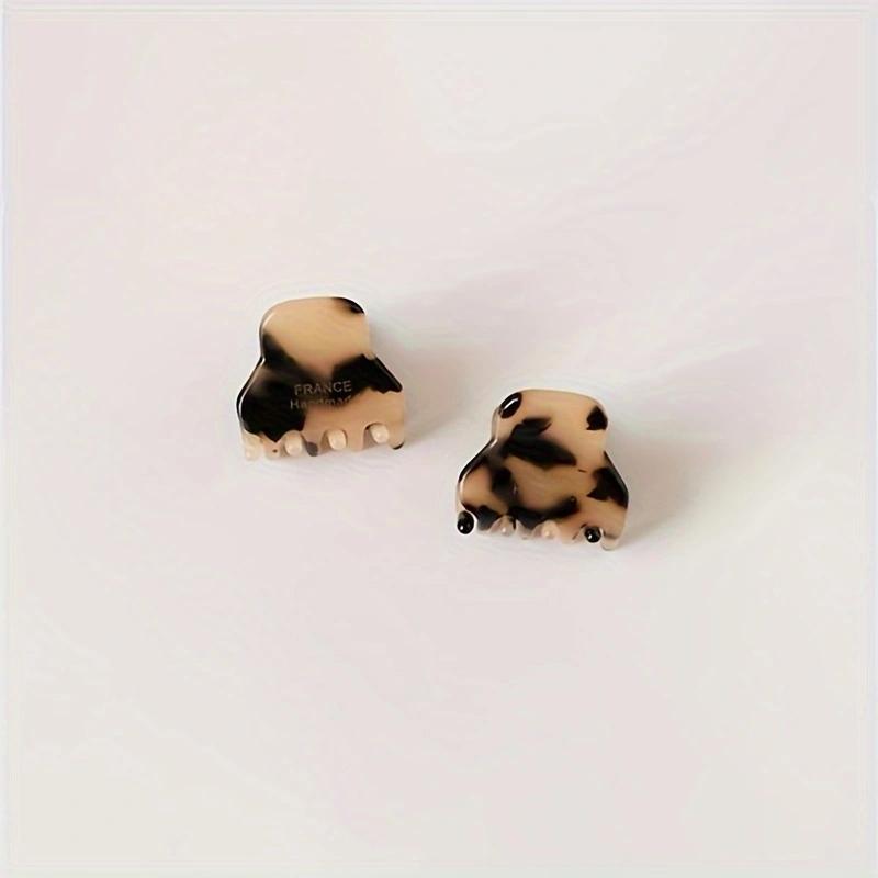 Mini Acetate Hair Claw Cute Small Size Hair Clamps Grab Elegant Side Pin Hairpin Hair Clips Women Hair Accessories