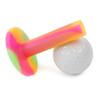 3Pcs Training Practice Tees Beginner Trainer Practice Rubber Golf Tees Holder Golf Accessories for Practice Mat Easy Use