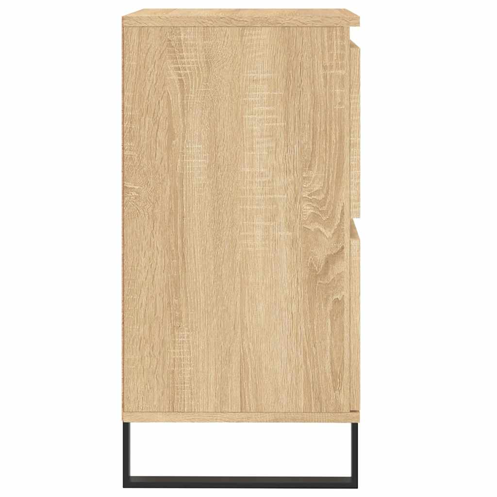 Sideboards 2 pcs Sonoma Oak Wood Based Material