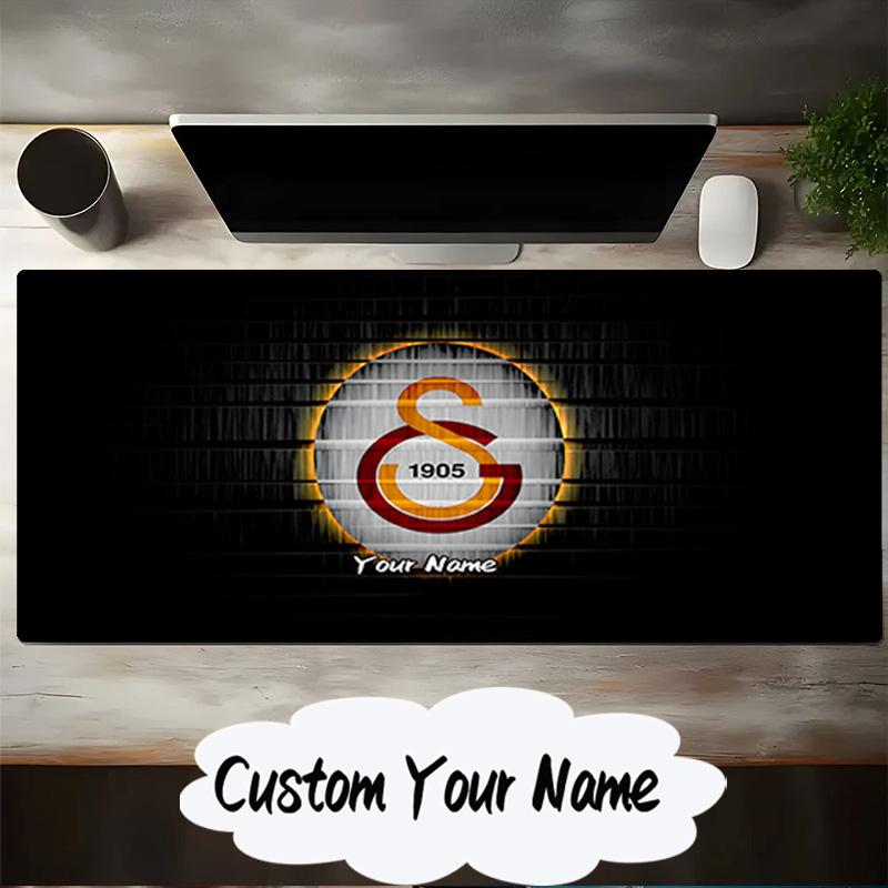 Custom Name Mouse Pad Gala-tasaray Legacy Mouse Pad, Gaming Mouse Pad, Keyboard Pad, Desk Decor for Computer Notebook Fan Birthday Gift