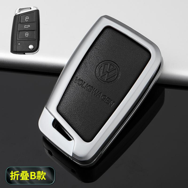 Car Key Case Cover Fob For VW Volkswagen Polo Tiguan MK2 Passat B5 B6 B7 Golf 4 5 6 7 MK6 MK7 Jetta Lavida Keychain Accessories zf9