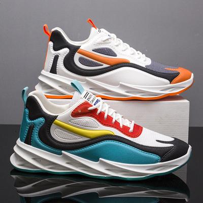 Fashion New Trendy Men's Sports Shoes Cushion Running Sneakers Outdoor Leisure Walking Jogging Trainers Soft Sole Breathable Footwear