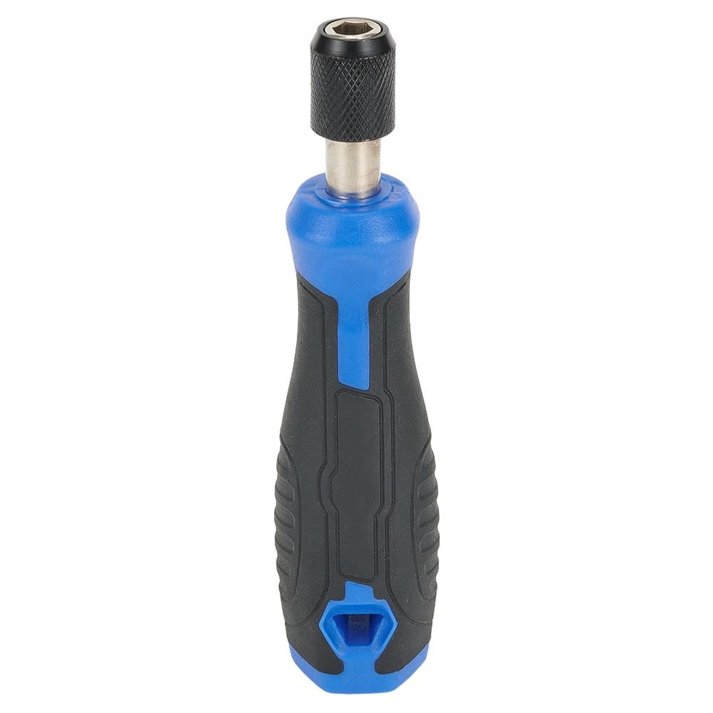 6.35mm Hex Self-Locking Adapter Screwdriver Handle Multifunctional Screwdriver Bit Holder 5Inch Handle Screw Driver Bit Holder
